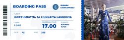 Pääsylippu Huippumuotia ja liukkaita lankkuja -teemailtaan 9.6.2023