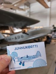 Junior Card for Finnish Aviation Museum