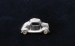 Silvery Car Pin