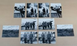 Set of 10 aviation themed postcards