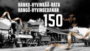 Matkalippu Perinnejuna Valtteriin Hanko-Hyvinkää -rata 150 vuotta juhla-ajolle 8.10.2023